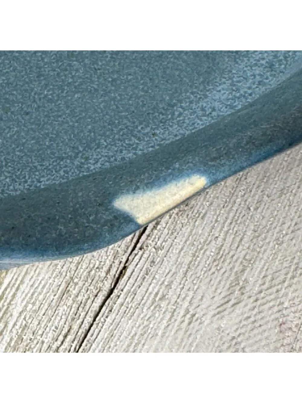 Vintage Bennington Potters Centerpiece Pie Pan Blue